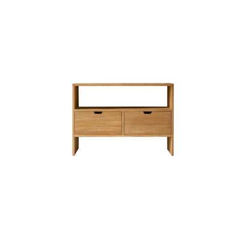 Tikamoon Massief teakhouten badmeubel 110 cm - Naturel