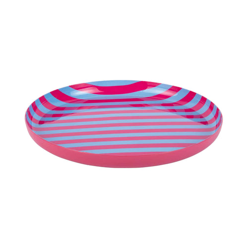 Present Time dienblad Animado Medium - roze - Ø22cm