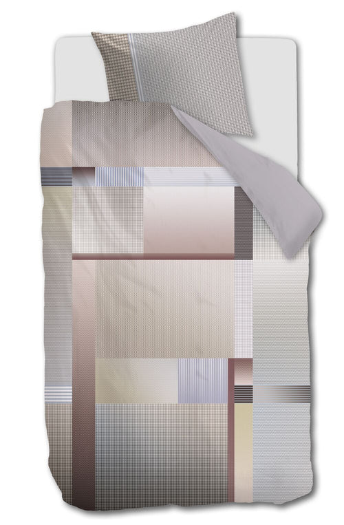 Kardol Dekbedovertrek Ferruccio - 140 x 200/220 cm - Naturel