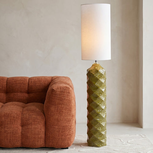 Kare Design Vloerlamp Luma groen 128cm