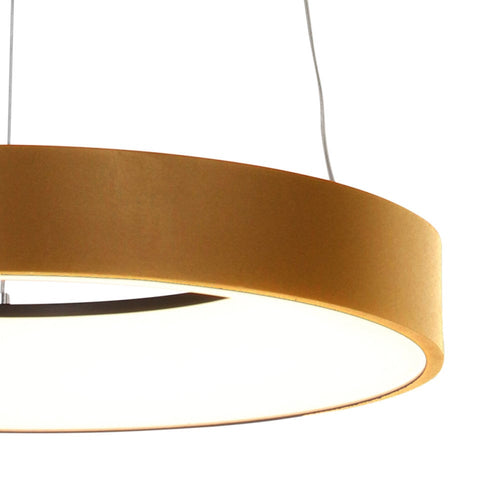 Steinhauer hanglamp Ringlede - 1 lichts - 48x 160 cm - goud - vtwonen shop