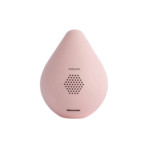 Karlsson ornament Waterdrop - roze - 9.1x9.6x12.4cm