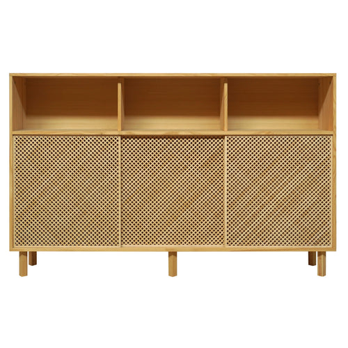 Naan Furniture Dressoir Mundina - Gelakt massief grenen - 180 - vtwonen shop