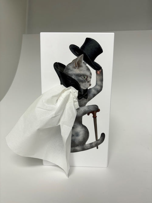 Spextrum Tissue Up Cat - tissuehouder - wit - vtwonen shop