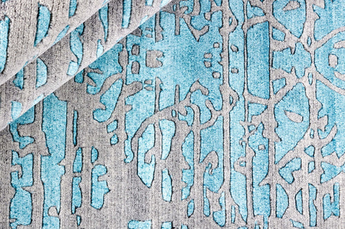 Vloerkleed MOMO Rugs Shangri La Aqua Azul 140x200 cm - vtwonen shop