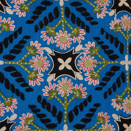 Madura Kussenovertrek Najoua meerkleurig blauw 40x40 cm