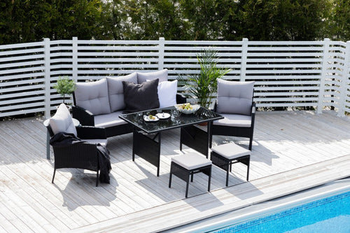 Rebellenclub Loungeset Gerani - Ê ZwartÊ