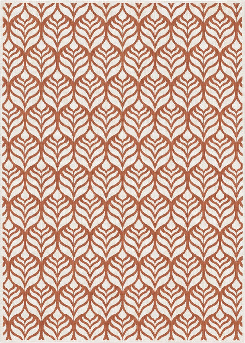 Buitenkleed Cleo Roest/Wit - Interieur05