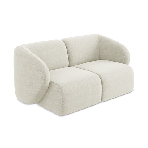LaMiaSofa Tweezits modulaire bank Cervo - bouclé - zand - 174x94x75
