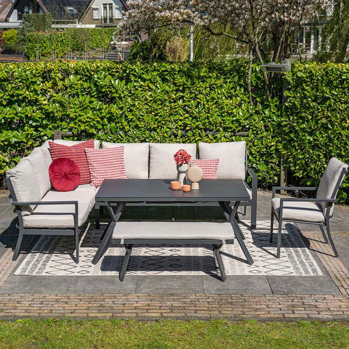 Garden Impressions sportbank Senja desert sand 110 x 40 x H45