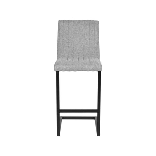 LABEL51 Barkruk Milo - Grijs - Zithoogte 66cm - Set van 2 - vtwonen shop