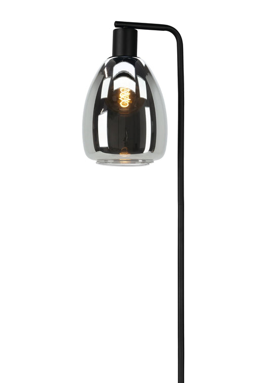 EGLO vloerlamp Chelvey - e27 - 150,5 cm - zwart