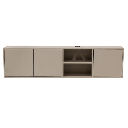 Giga Meubel Tv-Meubel Loiza - Mangohout - Taupe - 160cm