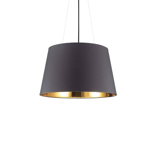Ideal Lux Nordik - 6 Light Dome Plafond Hanglamp Zwart