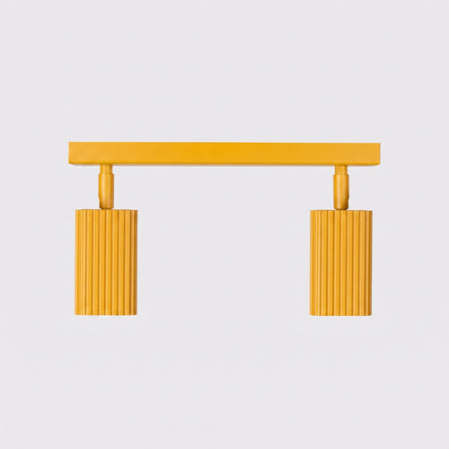 Sollux Lighting Plafondlamp RAYO 2 geel - 30x6x16,5cm