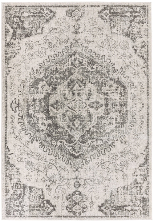 Vloerkleed Easy Living Nova Medallion Ivory Rug NV26 (outlet) 160x230 cm - vtwonen shop