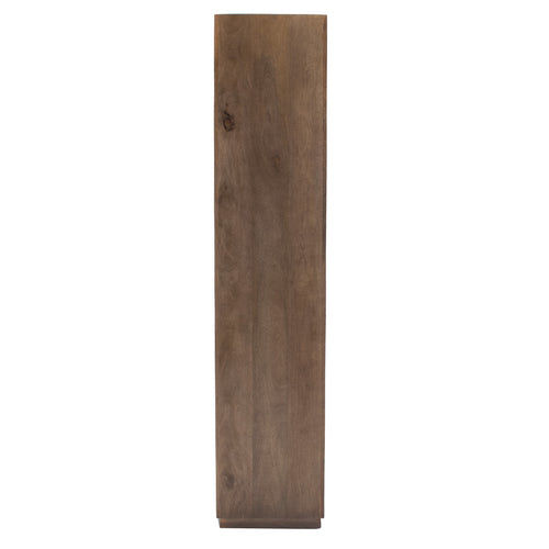 Giga Meubel Vakkenkast Luxurious - Donkerbruin Mangohout - 150x45x210cm - vtwonen shop