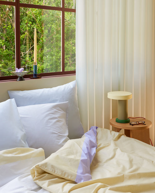 Hübsch beddengoed Block - katoen - 60x63, 140x200cm - vtwonen shop