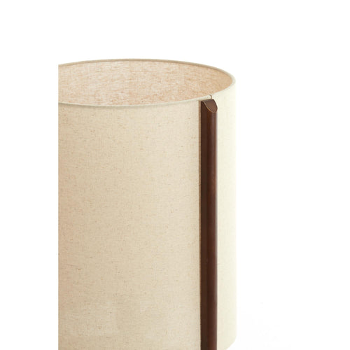 Light & Living tafellamp Litto - bruin - Ø35cm - vtwonen shop