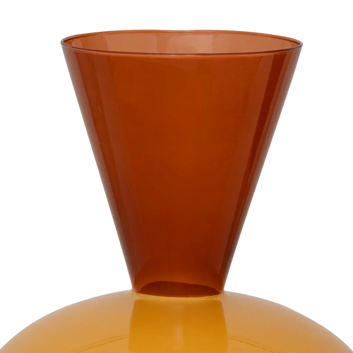 Urban Nature Culture vaas Zinhle, golden orange - Ø 27 * 32 cm