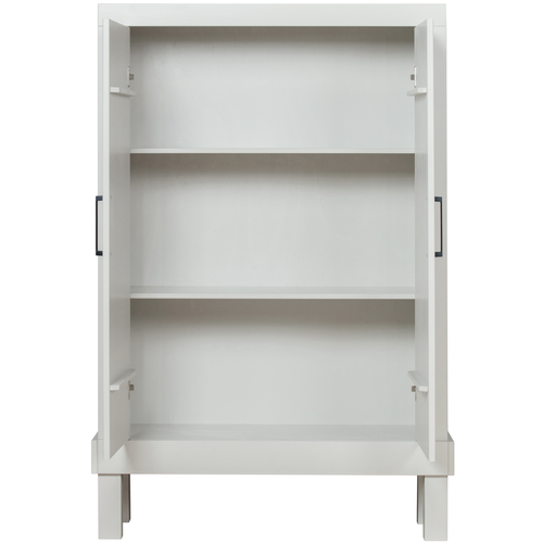 WOOOD dichte kast Bonk - Grenen - Mist - 160x103x37