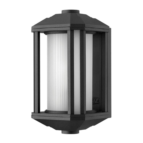 Castelle Hinkley Outdoor 1-lichts kleine wandlantaarn zwart IP44