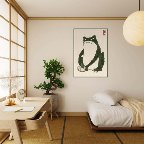 Artfulprints  Hoji frog   poster 70x100 cm - vtwonen shop