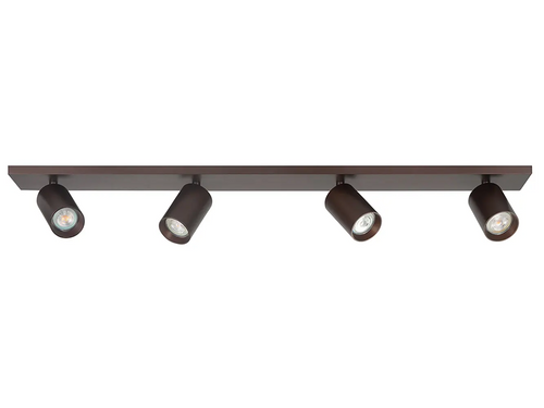 Highlight spot Mila - 4 lichts - 90  x 15   cm - bruin - vtwonen shop
