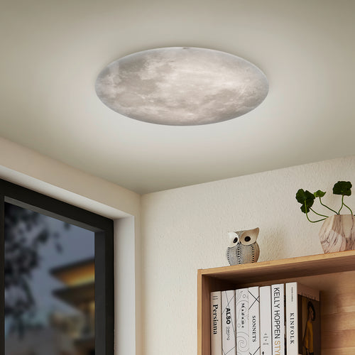 Trio Lunar Plafondlamp - Ø40cm - LED - 3000K - Wit