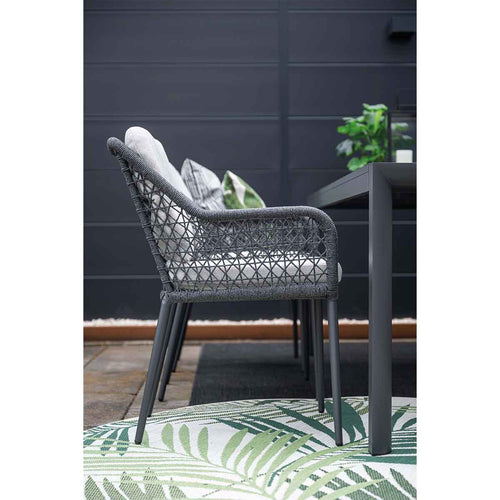 Garden Impressions tuinstoel Pemba donker grijs