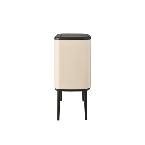 Brabantia Bo Touch Bin, met 2 binnenemmers, 11 + 23 liter - Soft Beige
