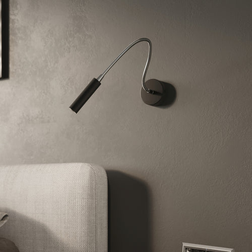 Sollux Lighting Wandlamp AXIL zwart - 8x52x52cm