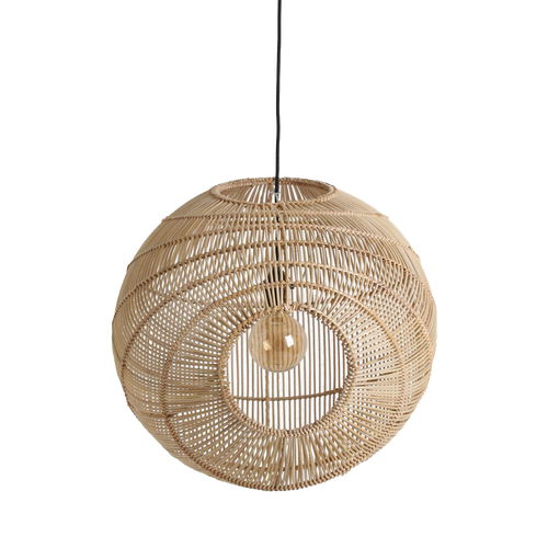 Raw Materials Luna rotan hanglamp Sphere - 50x52x50 cm