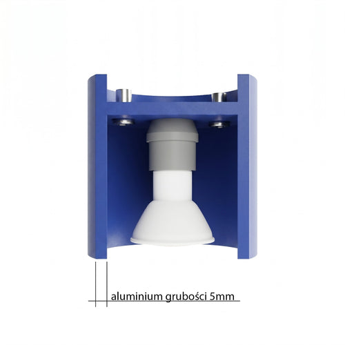 Sollux Lighting Plafondlamp ORBIS 2 ultramarijn - 26x10x12cm