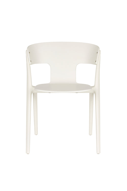 Zuiver Horizon Outdoor Stoel Off-White - Set van 4 - vtwonen shop