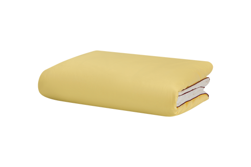 noo.ma OBA Dekbedovertrek - 150x200 cm - Sunny Yellow - vtwonen shop