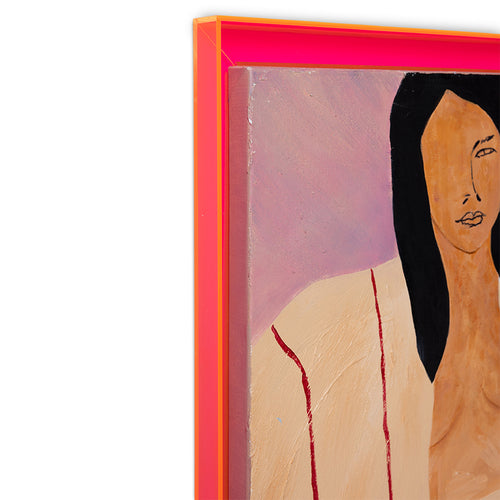 HKLIVING schilderij met lijst Get Your Groove On – 127x152cm