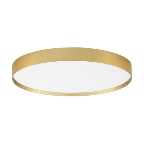 Nova Luce ROI Inbouw plafondlamp geborsteld goud, Triac dimbare LED 48W 3724lm 2700-3000K CCT