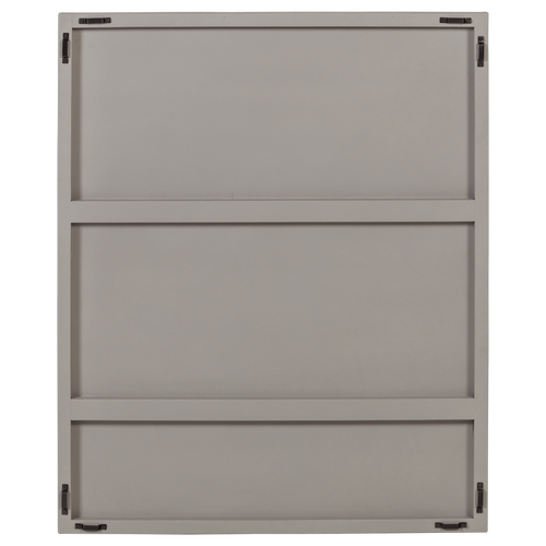 WOOOD wanddeco Numa - Betonlook - Grijs - 122x92x12
