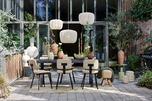 Light & Living zitmeubel  - bruin - 40x31x46 cm