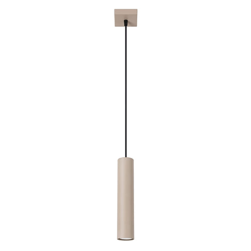 Sollux Lighting Hanglamp LAGOS 1 taupe - 8x8x100cm