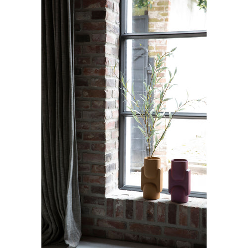 Dutchbone Santos Vaas Bordeauxrood - vtwonen shop