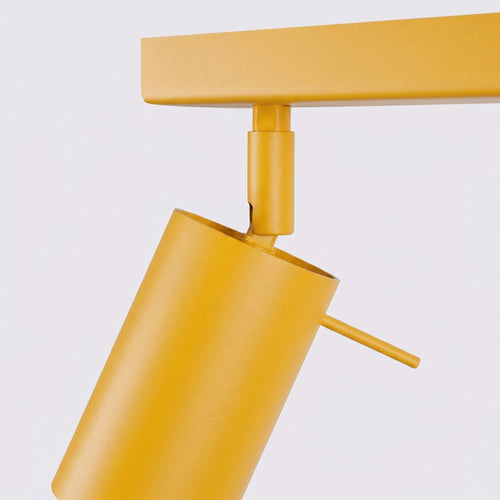 Sollux Lighting Plafondlamp RING 4L geel - 80x6x16cm