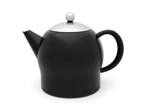 Bredemeijer - Theepot Minuet Santhee 1,4L zwart - vtwonen shop