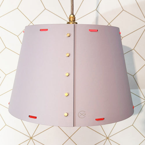 Fabricado Natuurlijk Hanglampie - Lila- diameter 34 cm x hoogte 26 cm