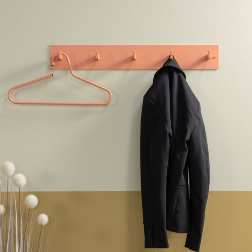 Spinder Design kapstok Leatherman 5 - Clay Terra - 5 haken - vtwonen shop