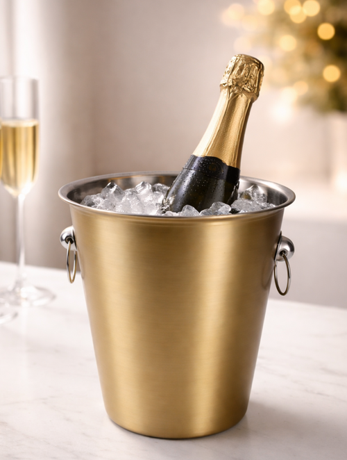 Bonbistro - Champagnekoeler 21,5xH21cm Gold Bar