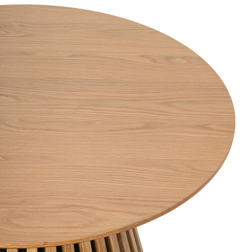 Furnhouse ronde salontafel Svendborg - Natuurlijk eikenhout - Ø 80 cm