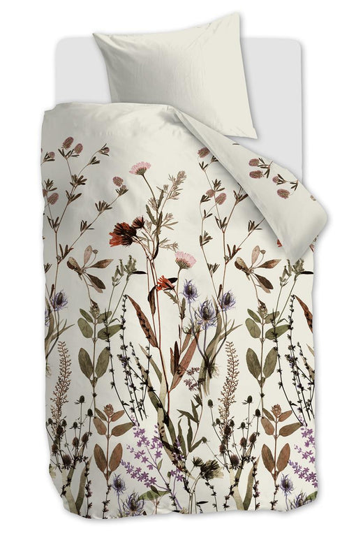 Ambiante dekbedovertrek Dry Flowers - 140x200/220 cm - multi - vtwonen shop