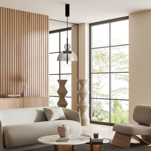 Maytoni - Hanglamp Bangkok - Zwart - Ø25 - vtwonen shop